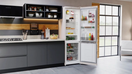 Холодильник Hotpoint HT 4200 AB 2-хкамерн. мраморный (869892400420)