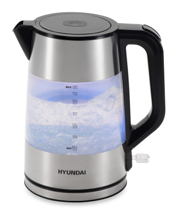 Чайник электрический Hyundai HYK-P4026 1.9л. 2200Вт черный (корпус: пластик)