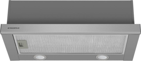 Вытяжка встраиваемая Maunfeld VS Fast 50 нержавеющая сталь управление: кулисные переключатели (1 мотор)