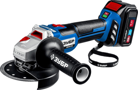 Углошлифовальная машина Зубр AB-125-41 1200Вт 10000об/мин рез.шпин.:M14 d=125мм