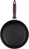 Сковорода Rondell Tierno RDA-1575 круглая 24см покрытие: Xylan Plus ручка несъемная (без крышки) черный