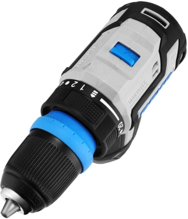 Дрель-шуруповерт Deko Loner 12V Pro аккум. патрон:быстрозажимной (кейс в комплекте) (085-1121)