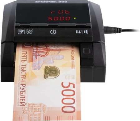 Детектор банкнот Dors 200 Multu FRZ-053201 автоматический мультивалюта