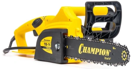Электрическая цепная пила Champion 118-14 1800Вт дл.шины:14" (35cm)