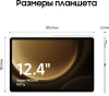 Планшет Samsung Galaxy Tab S9 FE+ BSM-X616B 1380 8C/12Gb/256Gb 12.4" TFT 2560x1600/4G/5G/And13/сереб
