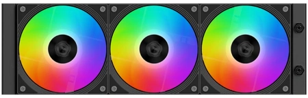 Система водяного охлаждения ID-Cooling Dashflow 360 XT Pro ARGB Soc-AM5/AM4/1200/1700/1851 черный 4-pin 16-34dB Al+Cu 350W Ret