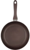 Сковорода Rondell Grillage RDA-1429 круглая 24см покрытие: Xylan Plus ручка несъемная (без крышки) коричневый