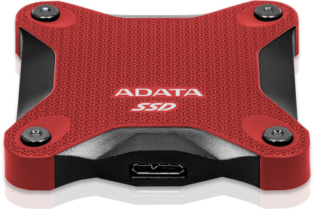 Накопитель SSD A-Data USB 3.1 1TB SD620-1TCRD SD620 2.5" красный