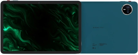 Планшет Digma Pro Eclipse T616 (2.0) 8C RAM8Gb ROM256Gb 11" In-Cell 1920x1200 4G 2Sim Android 14 зеленый 20Mpix 8Mpix BT WiFi microSD 1Tb 8000mAh