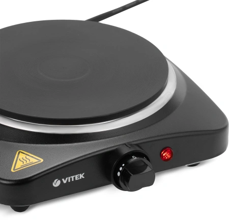 Плита Электрическая Vitek VT-3703 черный (настольная)
