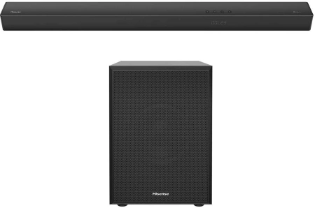 Саундбар Hisense U5120GW+ 7.1.2 390Вт+180Вт черный