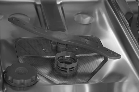 Посудомоечная машина встраив. Hyundai HBD 440P 2100Вт узкая серебристый/белый