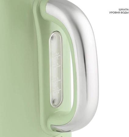 Чайник электрический Galaxy Line GL 0344 1.7л. 2200Вт оливковый корпус: нерж.сталь (ГЛ0344Л)