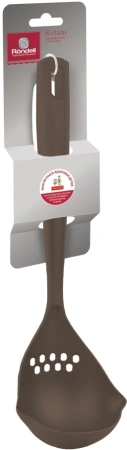Половник для первых блюд Rondell Kortado RD-1038 коричневый упак.:картонная подложка