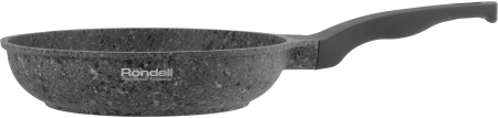 Сковорода Rondell Granit Carrara RDA-1845 круглая 26см покрытие: Quantum2 ручка несъемная (без крышки) серый