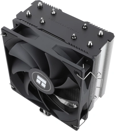 Устройство охлаждения(кулер) Thermalright Assassin X 120 v2 Soc-AM5/AM4/1200/1700/1851 черный 4-pin 25.6dB Al+Cu 700gr Ret (AX120-V2)