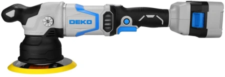 Эксцентриковая шлифмашина Deko DKCP20DA PRO аккум. жестк.кейс (085-1066)