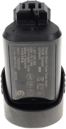 Батарея аккумуляторная Bosch GBA Professional 12В 3Ач Li-Ion (1600A00X79)