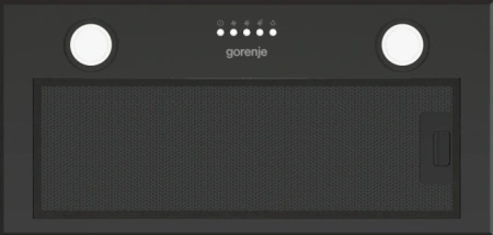 Вытяжка встраиваемая Gorenje BHI626E6B черный управление: кнопочное (1 мотор)