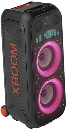 Минисистема LG XBOOM XL9T черный/красный 1000Вт USB BT