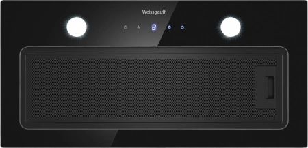 Вытяжка встраиваемая Weissgauff Dubhe 600 Touch черный управление: кнопочное (1 мотор)