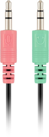 Наушники с микрофоном Оклик HS-L390G DRAGON черный/красный 1.8м мониторные оголовье (1100413)