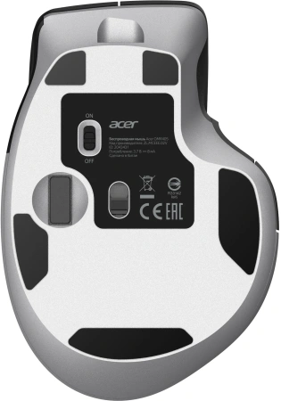 Мышь Acer OMR405 черный оптическая 4800dpi беспров. BT/Radio USB 8but (ZL.MCEEE.02V)