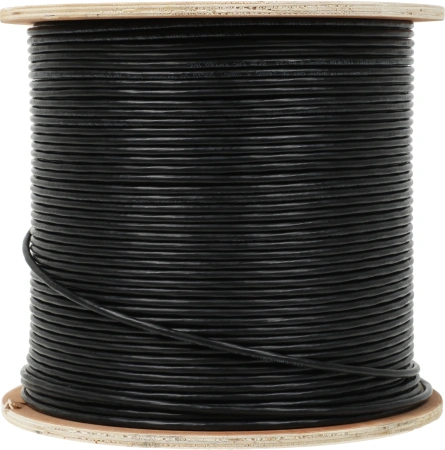 Кабель информационный ITK LC3-C5E04-139 кат.5E U/UTP 4X2X24AWG LDPE внешний 305м черный