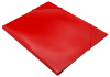 Папка на резинке Buro -PRB04RED A4 пластик кор.15мм 0.5мм красный