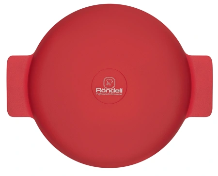 Кастрюля Rondell Red Edition RDA-1118 4.6л. d=24см (с крышкой) красный
