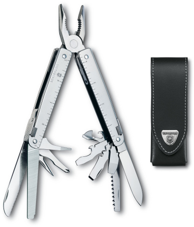 Мультитул Victorinox SwissTool (3.0323.L) 115мм 28функц. серебристый карт.коробка