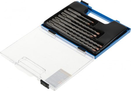 Набор буров Зубр 29314-H8 по бетону/кирпичу/камню (8пред.) для перфораторов