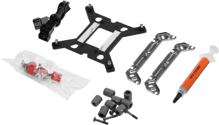 Устройство охлаждения(кулер) ID-Cooling SE-206-XT Soc-AM5/AM4/1151/1200/2066/1700 черный 4-pin 15-35dB Al+Cu 250W 1100gr Ret