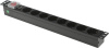 Блок распределения питания Lanmaster TWT-PDU19-10A8P-1.8 гор.размещ. 8xSchuko базовые 10A Schuko 1.8м