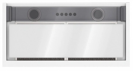 Вытяжка встраиваемая Elikor 60П-1000 белый управление: кнопочное (1 мотор)