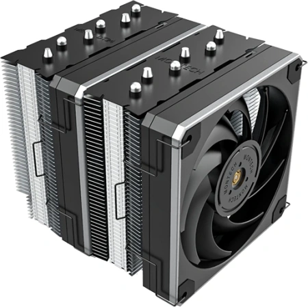 Устройство охлаждения(кулер) Montech Metal DT24 Base Soc-AM5/AM4/1200/1700/1851 черный 4-pin 26dB Al+Cu 270W 1530gr Ret