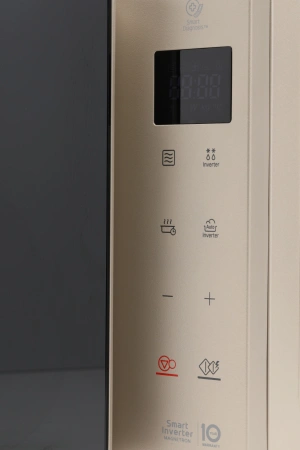 Микроволновая Печь LG MW25R35GISH 25л. 1000Вт бежевый/черный
