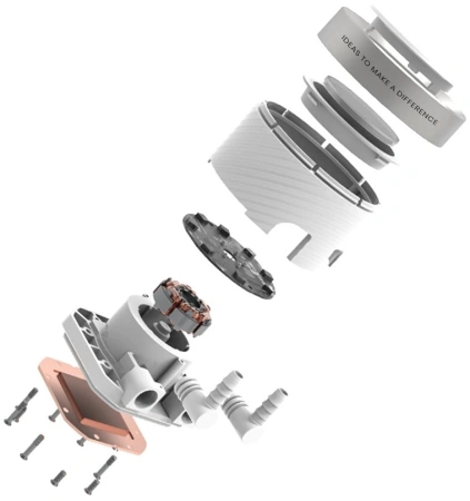 Система водяного охлаждения ID-Cooling FX360 Inf ARGB Soc-AM5/AM4/1200/1700/1851 белый 4-pin 27.2dB Al+Cu 350W Ret (FX360 INF WHITE)