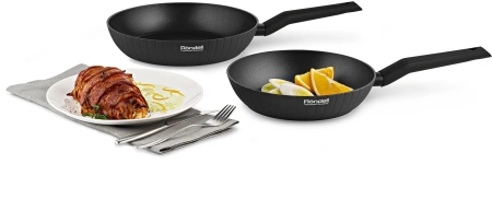 Сковорода Rondell Vero RDA-1492 круглая 20см покрытие: Xylan Plus ручка несъемная (без крышки) серый