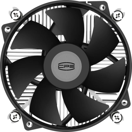 Устройство охлаждения(кулер) PcCooler R95-I Soc-1200/1700/1851 серебристый/черный 4-pin 31.2dB Al+Cu 95W 400gr Ret (R95-XXNIXX-GL)