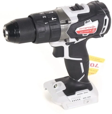 Дрель-шуруповерт Интерскол ДАУ-13/36В 70 аккум. патрон:быстрозажимной (813.0.0.70)