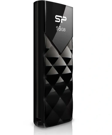 Флеш Диск Silicon Power 16Gb Ultima U03 SP016GBUF2U03V1K USB2.0 черный
