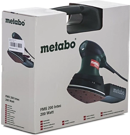 Дельта шлифовальная машина Metabo FMS 200 Intec 200Вт жестк.кейс (600065500)