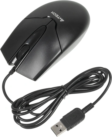 Мышь A4Tech V-Track Padless OP-550NU черный оптическая (1000dpi) USB (3but)