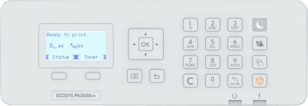 Принтер лазерный Kyocera Ecosys PA3500cx (1102YJ3NL0) A4 Duplex белый
