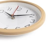 Часы настенные аналоговые Бюрократ WALLC-R83P D22см белый/бежевый (WALLC-R83P22/IVORY)