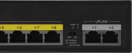 Коммутатор Netis P110C 10x100Mb 8PoE+ 120W неуправляемый