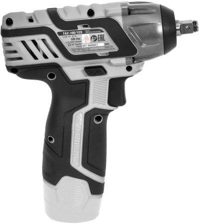 Гайковерт Интерскол ГАУ-100/12Э аккум. патрон:квад.3/8" (807.0.0.70)