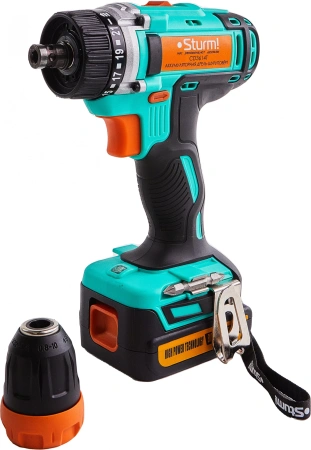 Шуруповерт Sturm! CD3614T аккум. патрон:быстрозажимной (кейс в комплекте)