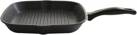 Сковорода-гриль Starwind Chef SW-CH3027GGR квадратная покр.:Pfluon руч.:несъем. (без крышки) серый